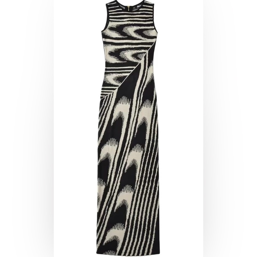 Rehab Lab Abstract Maxi Dress
